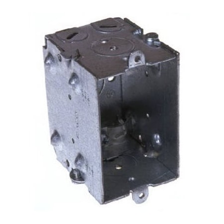 Raco Electrical Box, 12.5 cu in, Switch Box Box Type, 1, Steel 528